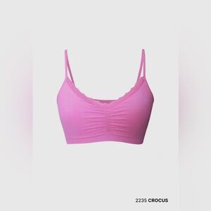 NWOT Hot Pink Lace Bralette